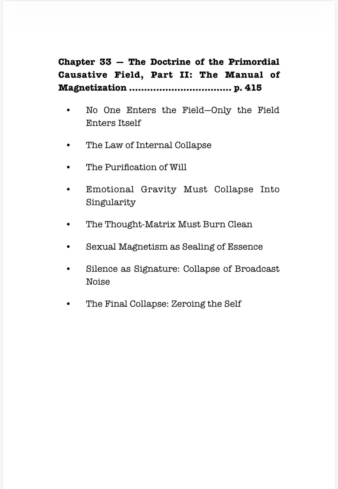 The Ultra-Magnetic Personality