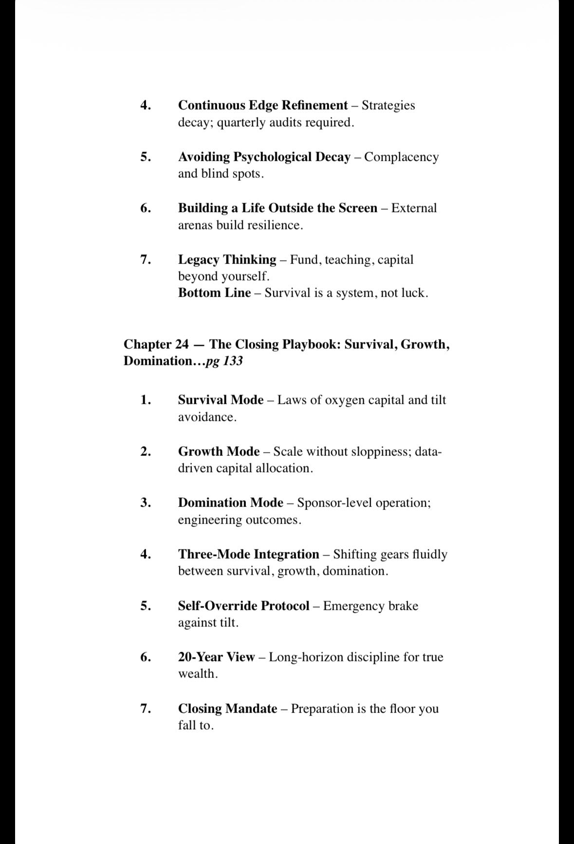 The Black Book Of Day Trading