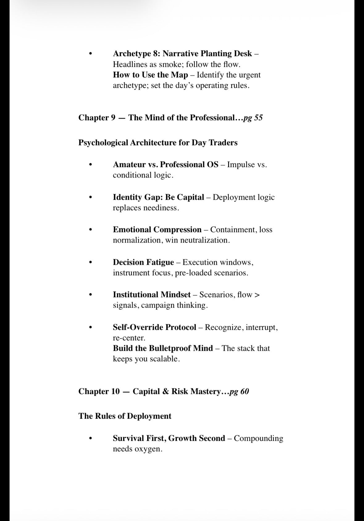 The Black Book Of Day Trading