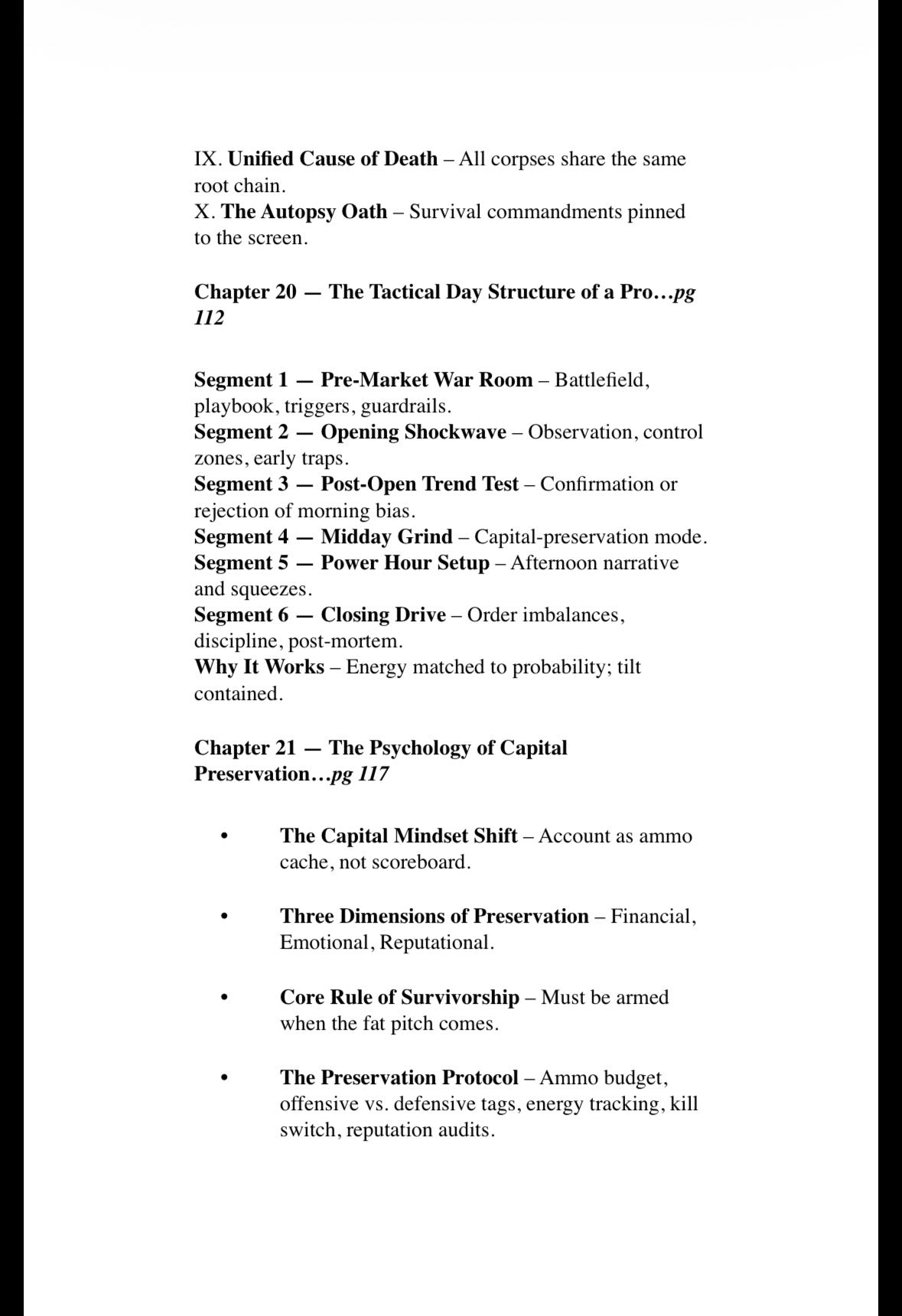 The Black Book Of Day Trading