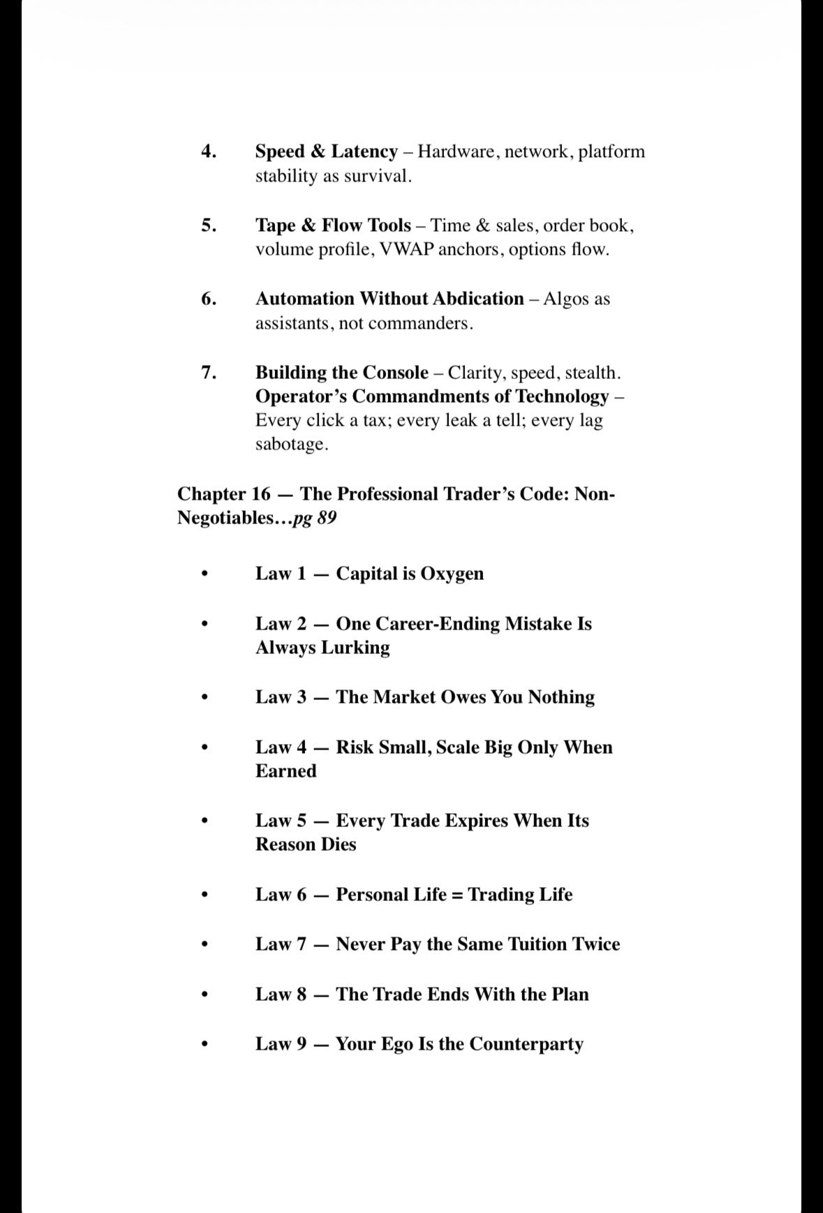 The Black Book Of Day Trading